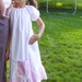 Nightgown Cotton 6,7,8,9,10 Pink and White " Adorable" betrueoriginals
