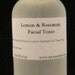 Lemon and Rosemary Facial Toner