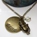 Vintage Microphone Sing Music Necklace-Now in Bronze or Silver