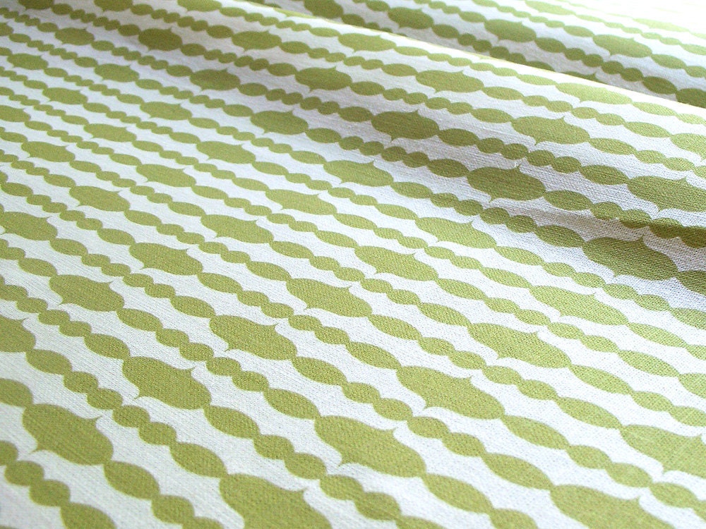 Raindrops - Split Pea - Organic Cotton