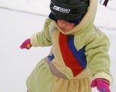 Fall Baby Coat. Winter Baby Coat. 3T. Toddler Parka. Kuspuk. Gnome Coat. Made in Canada. Sustainable Baby Coat. Skating Outfit.