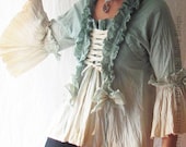 Renaissance Clothes. Plus Size. Teal. Rust. Baroque.  Rococo Dress. Wedding. S. M. L. Xl. Xxl. Custom Made. Cotton. Canada.