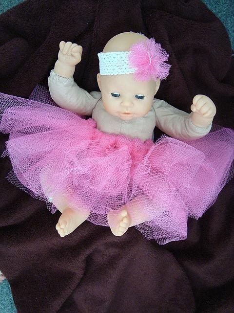INSTANT DOWNLOAD Tutorial PDF162- Make a no sew Tutu and Headband-Any Size
