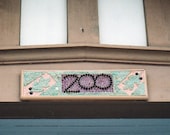 Custom Mosaic House Numbers