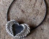 Heart Shaped Shoe Clip Necklace