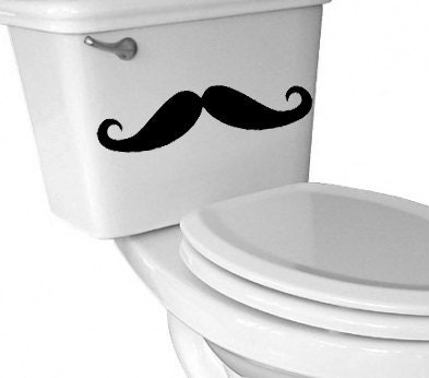 Mustache Vinyl Decal