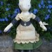 Handmade Cloth and Clay Doll, Alice