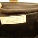 Black Beaded Purse Vintage Sixties Marshall Fields