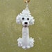 Poodle Pendant - Lampwork Glass Beads