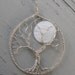 Moon Tree Sterling Silver and MOP Pendant - Custom for Peter