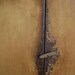 Primitive Early Antique Inspired Dry Sink Cupboard Cabinet