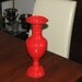Red High Gloss Lacquer Vase