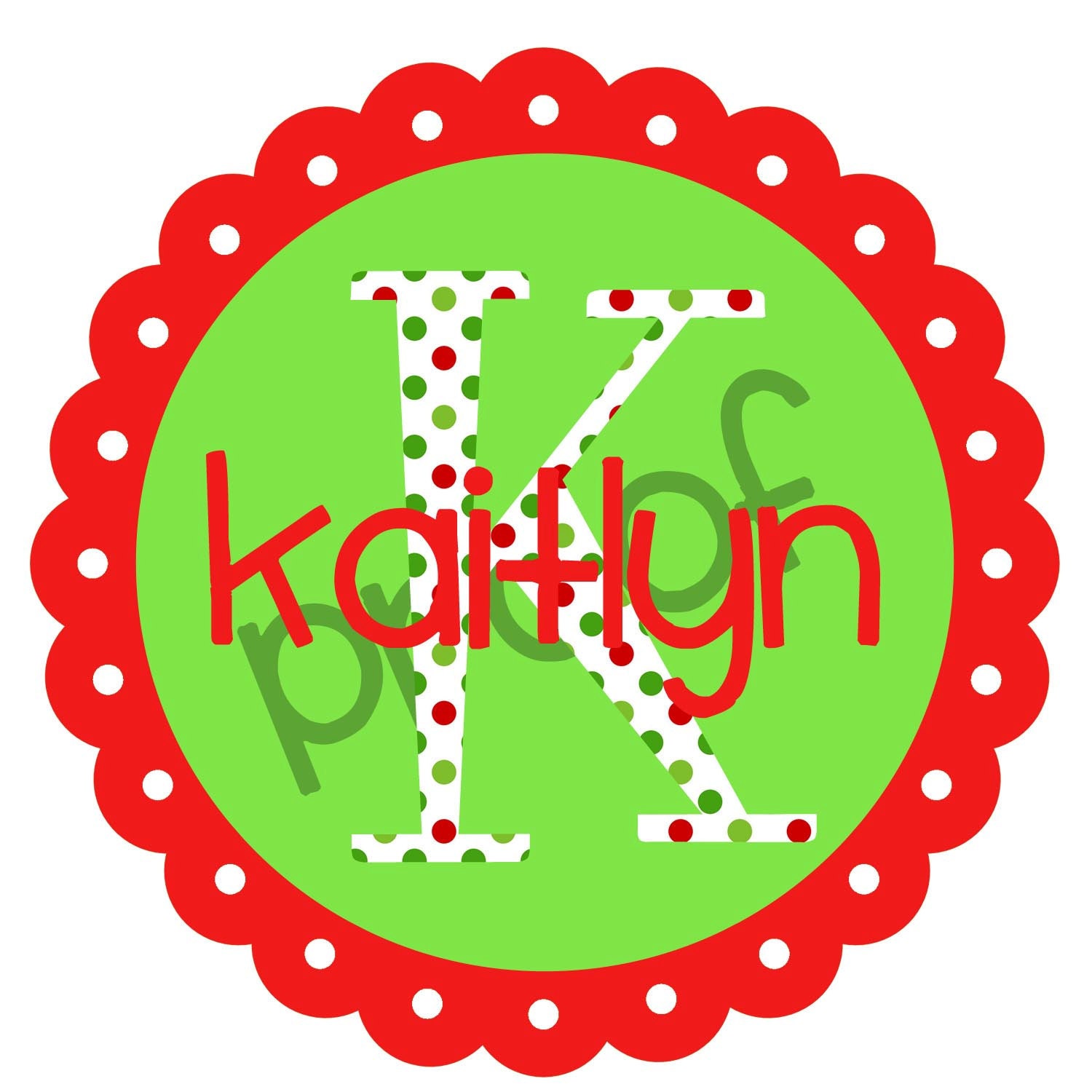 Christmas Printable Personalized Iron on Transfer or Sticker Design Il_570xn