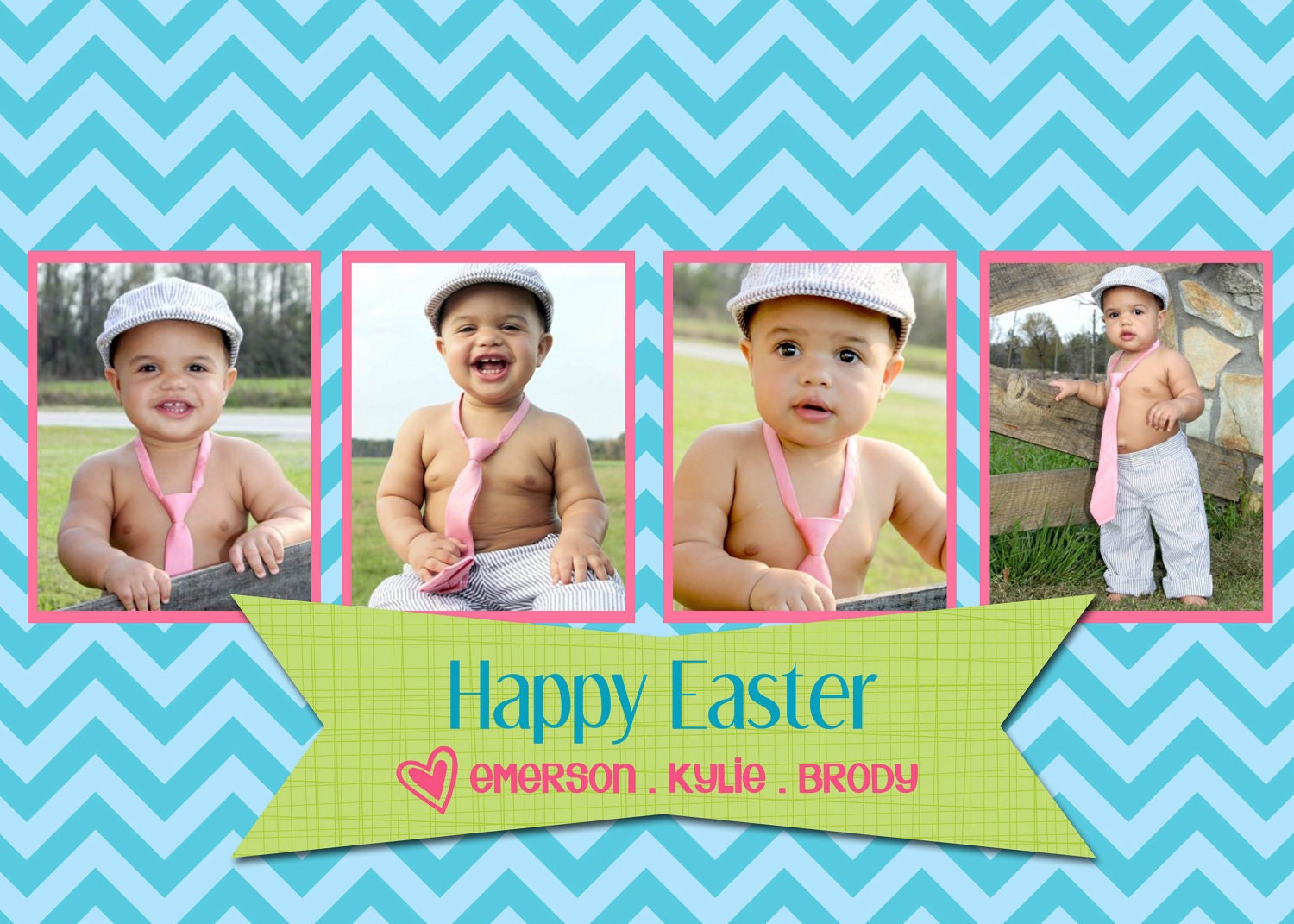Simple Printable Photo Easter Cards Il_570xn