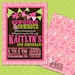 DIY Printable doublesided Cowgirl Birthday Invitations