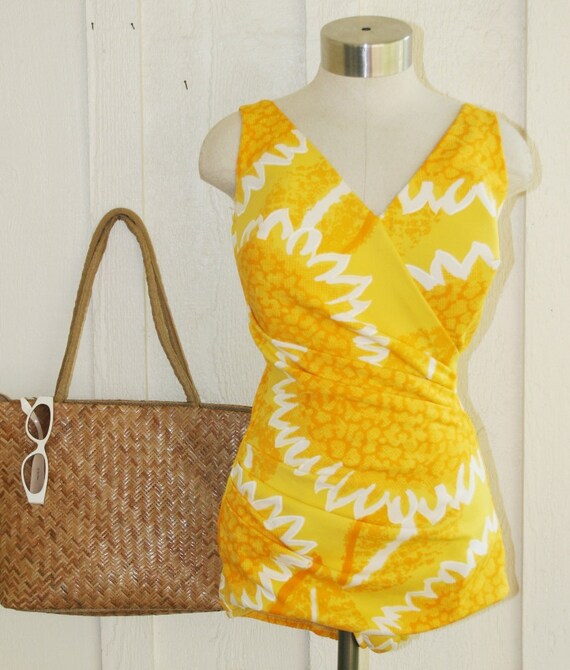 You're Just Full of Sunshine - Circa 60's Sunbeam Yellow Suit - Perfection Fit by Roxanne