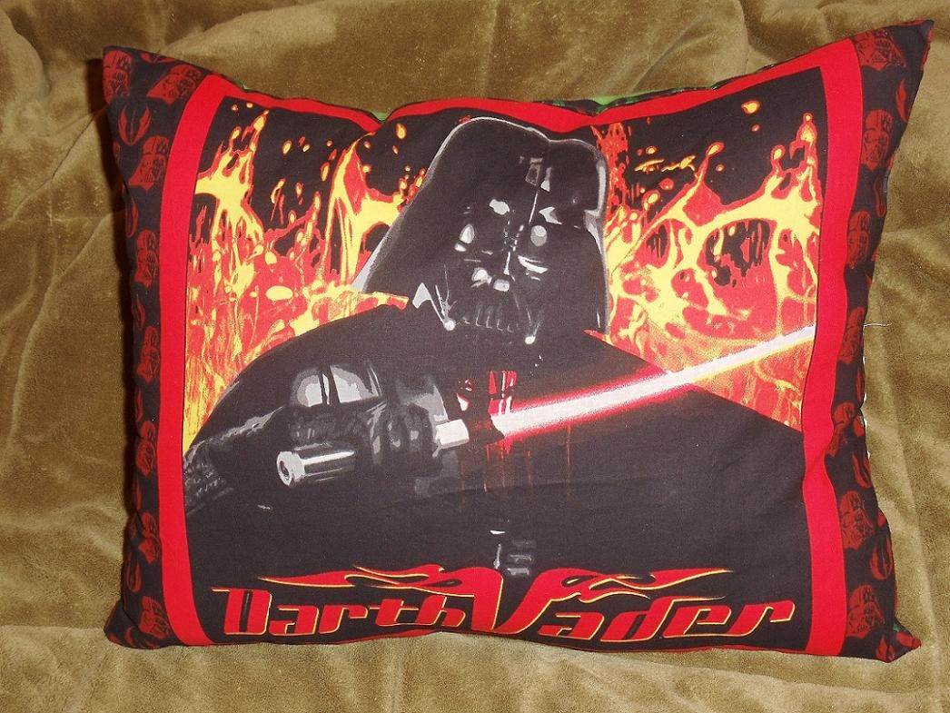 Pillow Star wars Yoda and Darth Vader