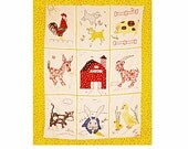 Custom Baby Quilt-Old MacDonald Farm- Personalized