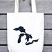 Tote Bag/ Great Lakes Screenprint