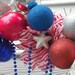 4th of July, Red, White and Blue Wreath