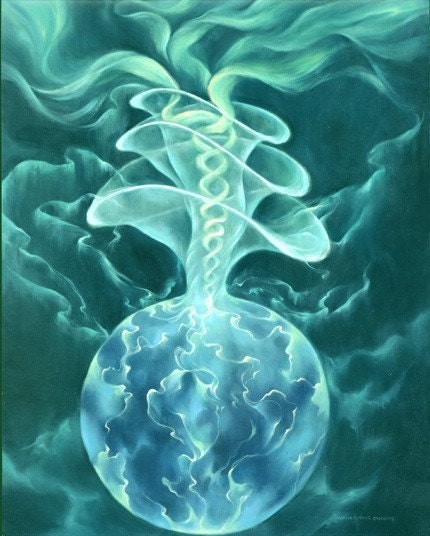 The Spiral Dance - Art Print
