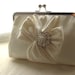 Ivory Bridal Clutch / Ivory Wedding Clutch / Bridesmaids Clutch / Chloe