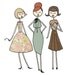 Mad Men // 8x10 art print // Betty Draper Joan Harris and Peggy Olson