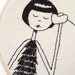BFF best friend Embroidery set // Printable PDF Pattern