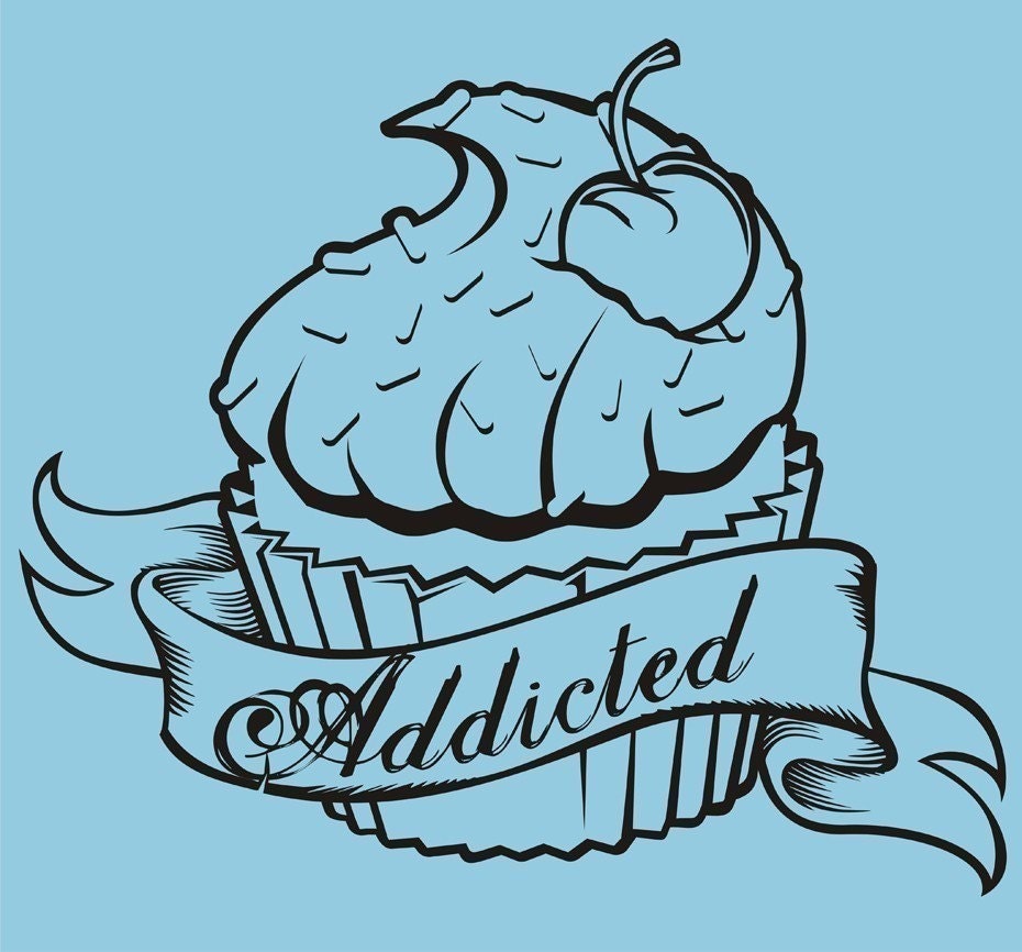 cupcake wall decal