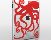 octopus iPad  decal