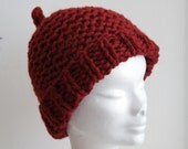 Handknitted adult hat