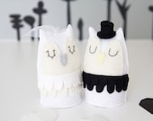 Birds cake topper - Love birds - animal wedding cake topper