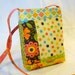 Small Messenger Bag Patchwork Purse MIMI Bag Crossbody Purse Frolic Sandy Gervais Pieced Quilted