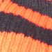 Red and Black striped baby cocoon/body sock