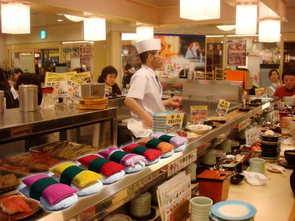 Sushi Slippers - Medium