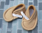 Fortune Cookie Baby Booties - You Personalize Fortunes