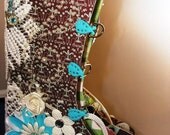 Vintage Boot Scrapbook-Chipboard