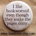 i like bookworms - pinback button badge