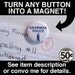there will be tacos - pinback button badge