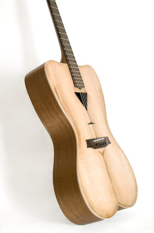 Female Form 6 string acoustic guitar
