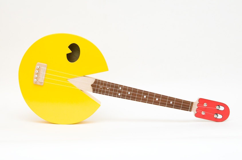 Pac Man ukulele  (paculele)