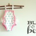 Baby Girl Sunsuit - 'Bubblegum' Sunsuit by Bug & Bell