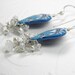 RESERVED-Millefiori Polymer Clay Heart Weave Dangle Earrings with Moonstone and Pearls