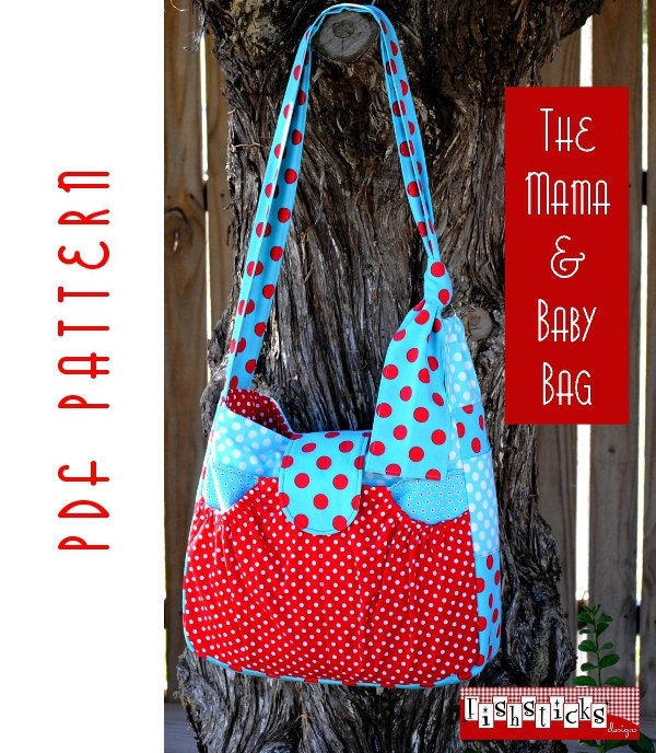 PDF Sewing Pattern: The Mama & Baby Bag
