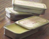New VEGAN Organic Sweet Orange, Vanilla and Cocoa Butter or Lemon and Grapefruit LIP BALM - Wedding & Baby Shower Favor