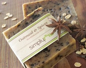 10% OFF - Oatmeal Chai Handmade Cold Process Natural Soap