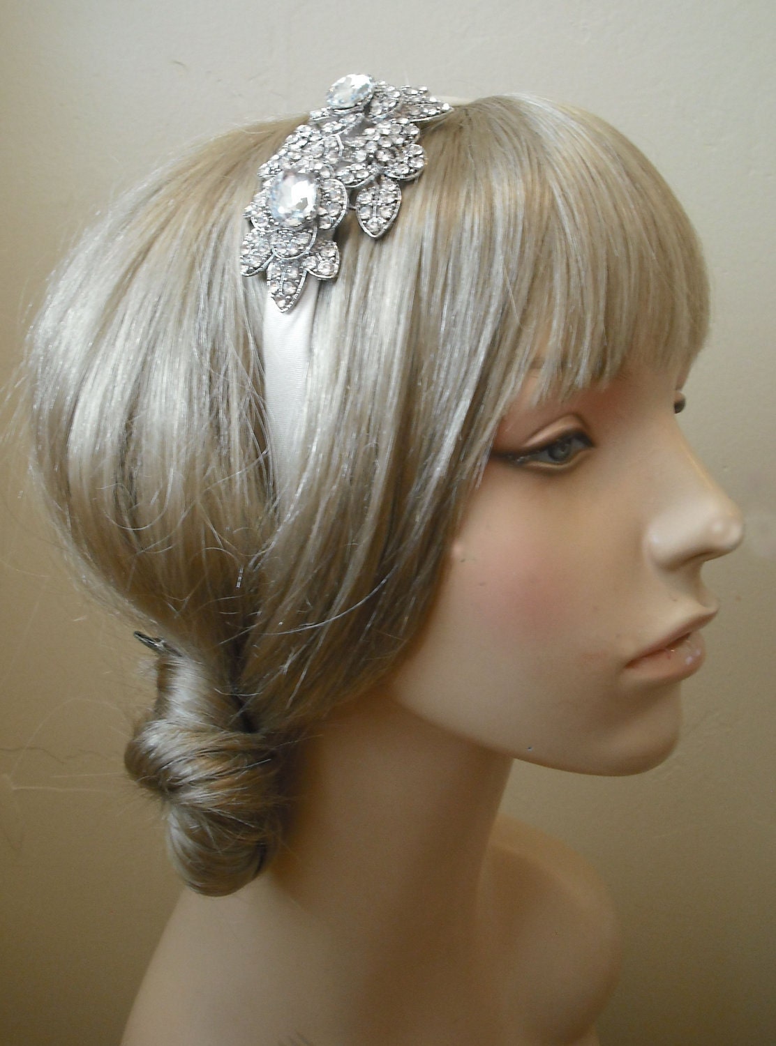 ANIKA - Rhinestone Brooch Headband