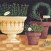 Sage Rosemary and Thyme Folk Art Print