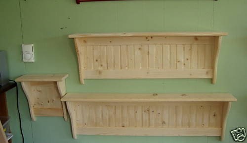 3 Pine Coat Rack Wood Shelves Wholesale Bundle CUSTOM ORDER