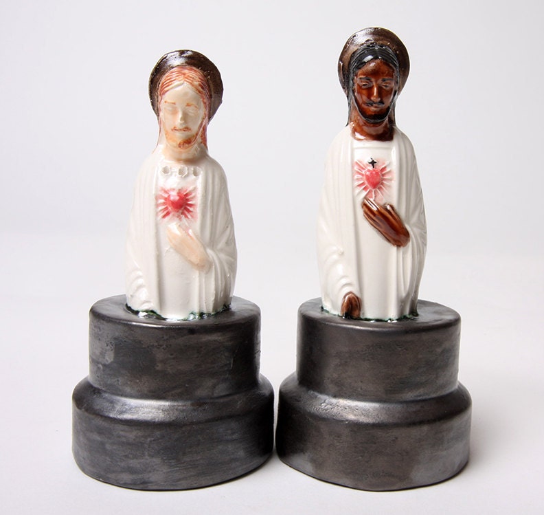 Jesus Christ Multiracial Salt and Pepper Shakers - Emerging Praise the Lord
